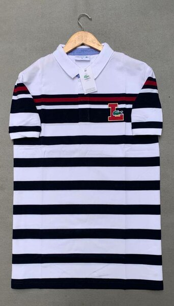 Polo rayé pour hommes