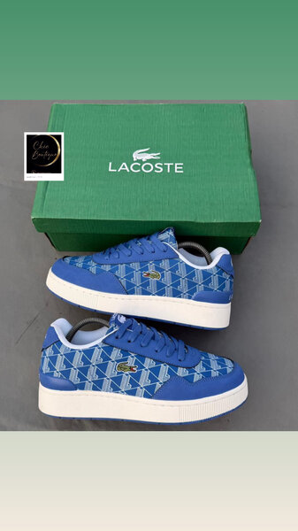 Lacoste Baskets Bleues