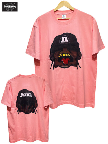 T-shirt homme graphique DONG rose