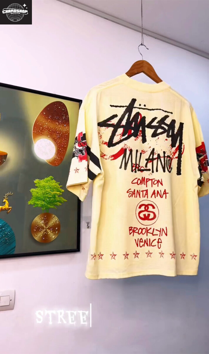 T-shirt Stussy graphique