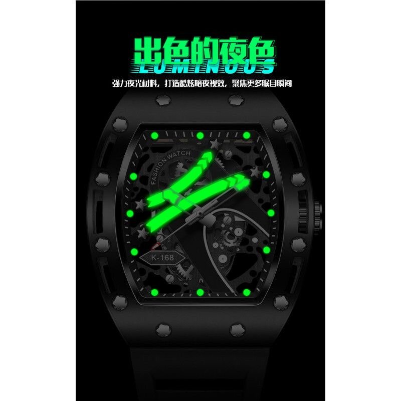 Montre squelette sportive