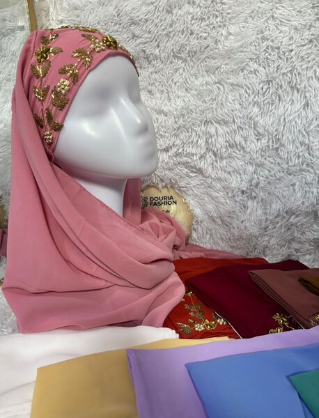 Voile avec corde à strass