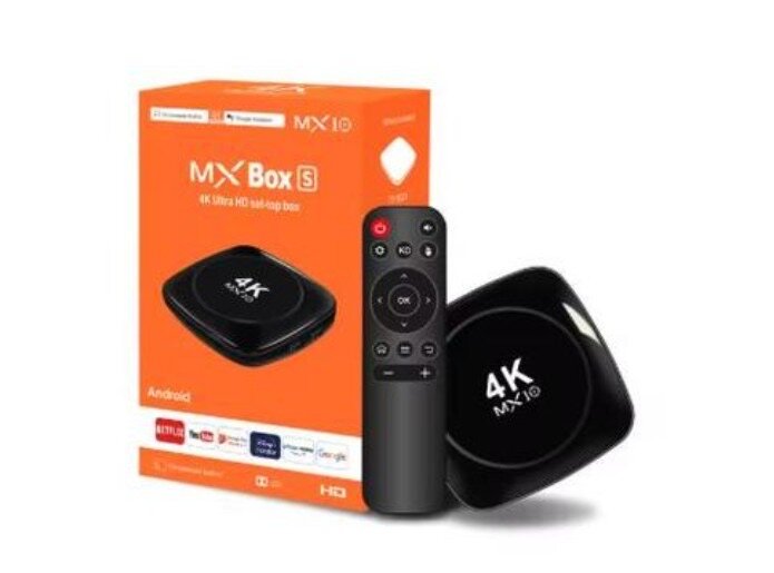 MX Box S TV Box Android 4K Ultra HD