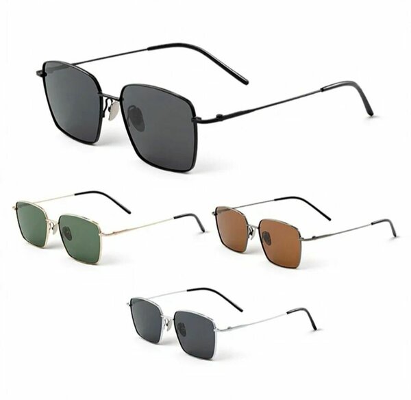 Lunettes de soleil carrées stylées