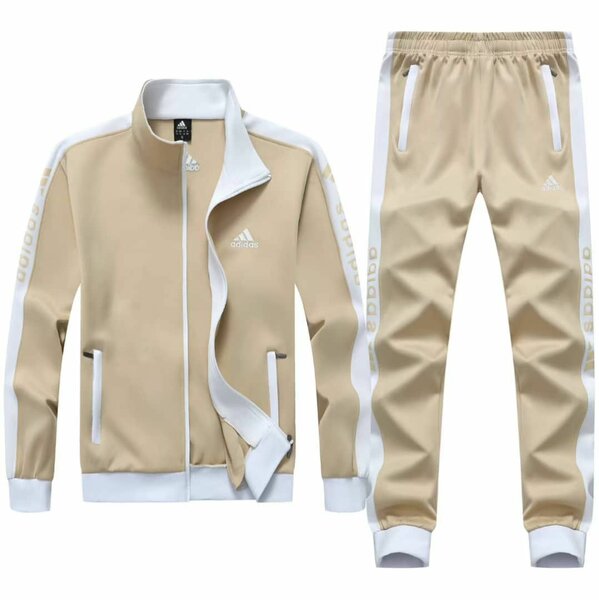Ensemble survêtement Adidas homme beige