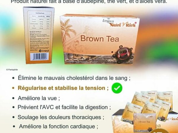 Brown Tea NutriRich Santé