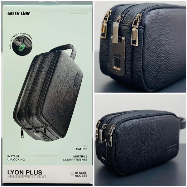 Sac à main sécurisé Green Lion Lyon Plus