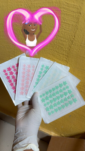 Patch anti-acné étoilé