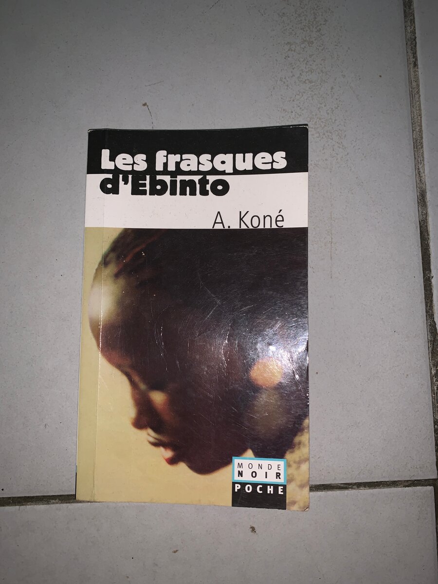 Livre 'Les Frasques d'Ebinto' de A. Koné