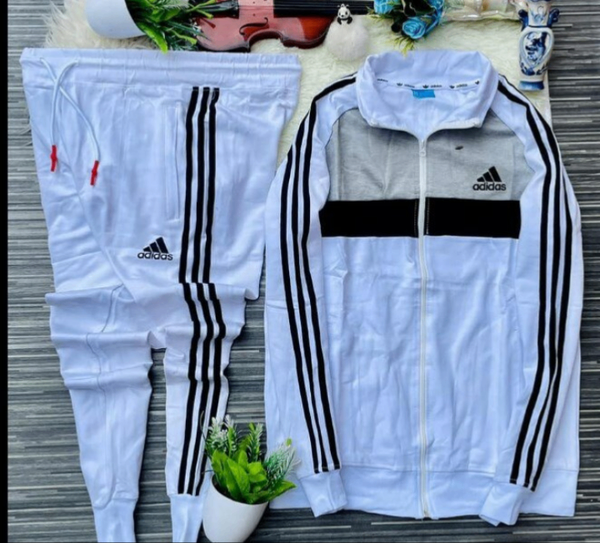 Survêtement Adidas Blanc Classique