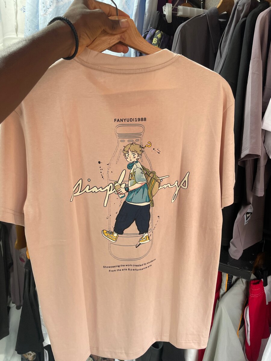 T-shirt FANTUCI enfant rose