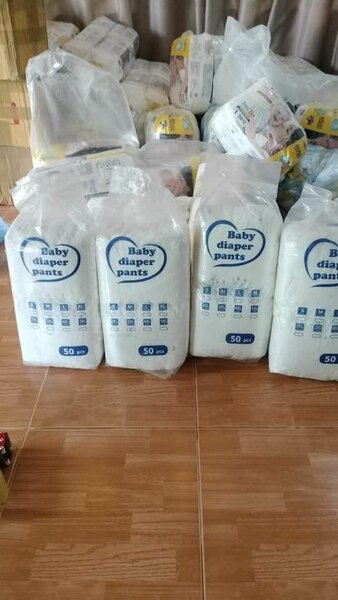 Taille 2XL 50 Pcs Couches Bébé