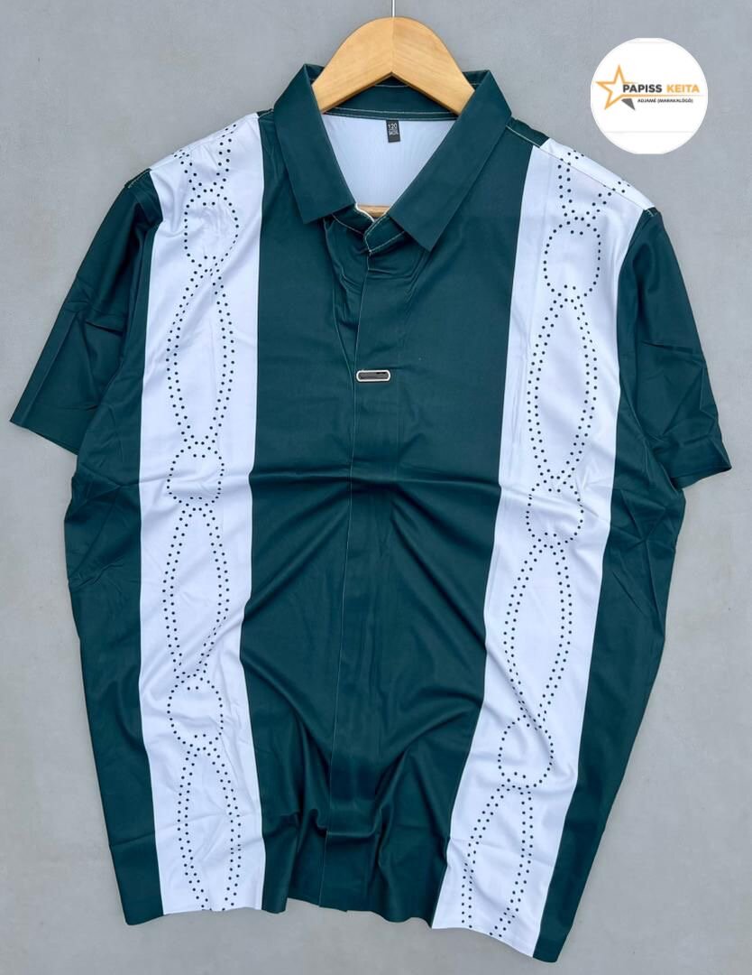 Chemise homme manche courte