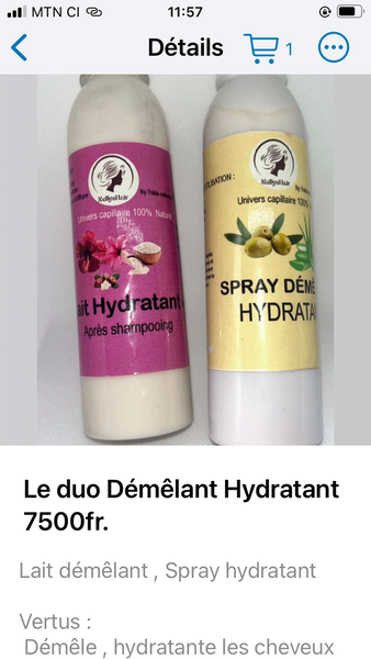 Duo Démêlant et Hydratant