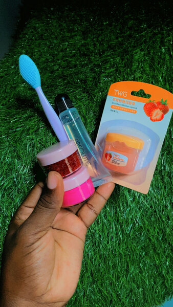 Kit soin des lèvres fraise