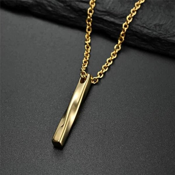 Collier barre en acier inoxydable