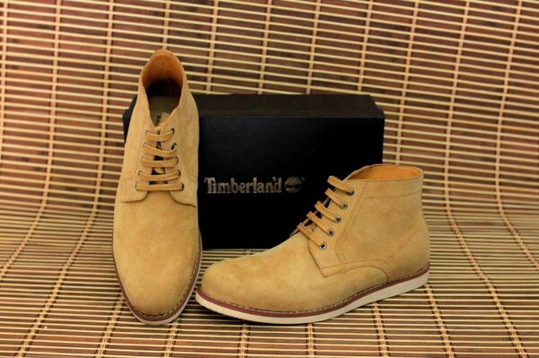 Boots en cuir Timberland