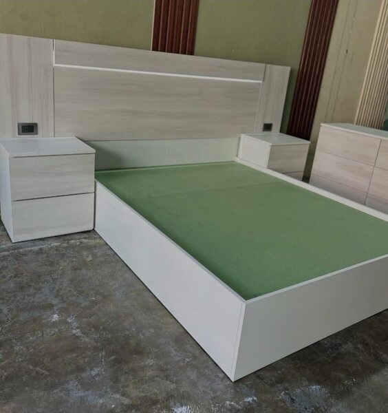 Lit avec rangement moderne