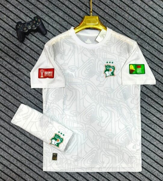 Maillot de football blanc