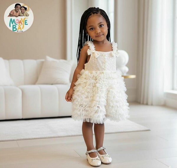 Robe Enfant Princesse Blanche