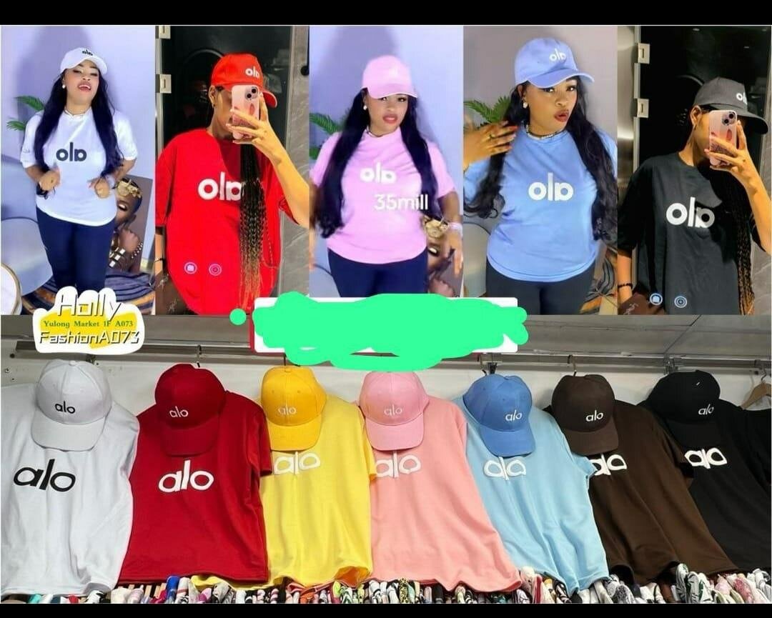 T-shirt et casquette Alo