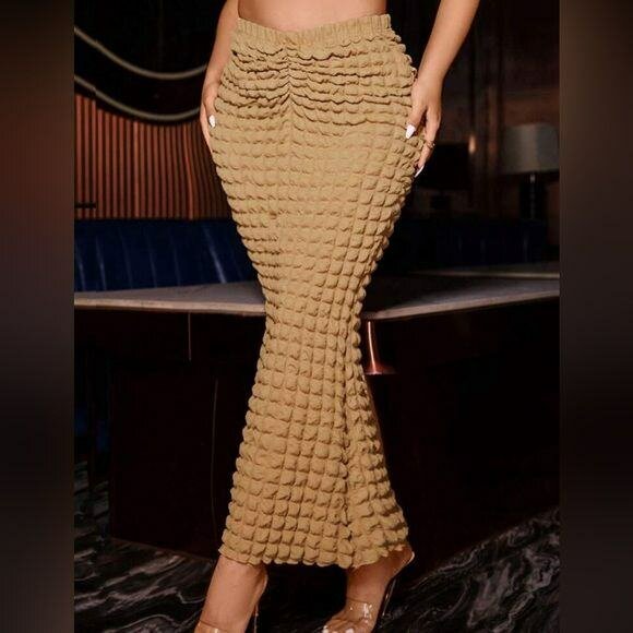 Jupe Longue Structurée