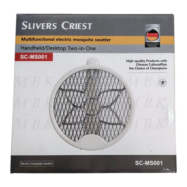 Racquet anti-moustiques électrique Slivers Criest SC-MS001