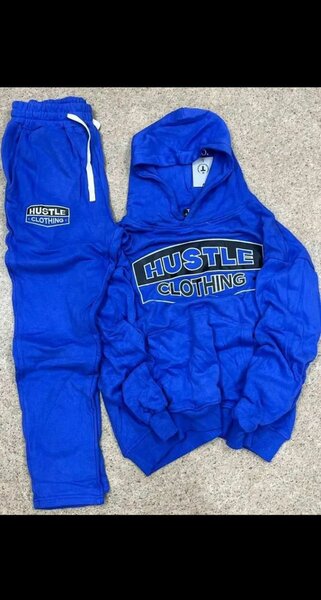 Survêtement bleu "Hustle"