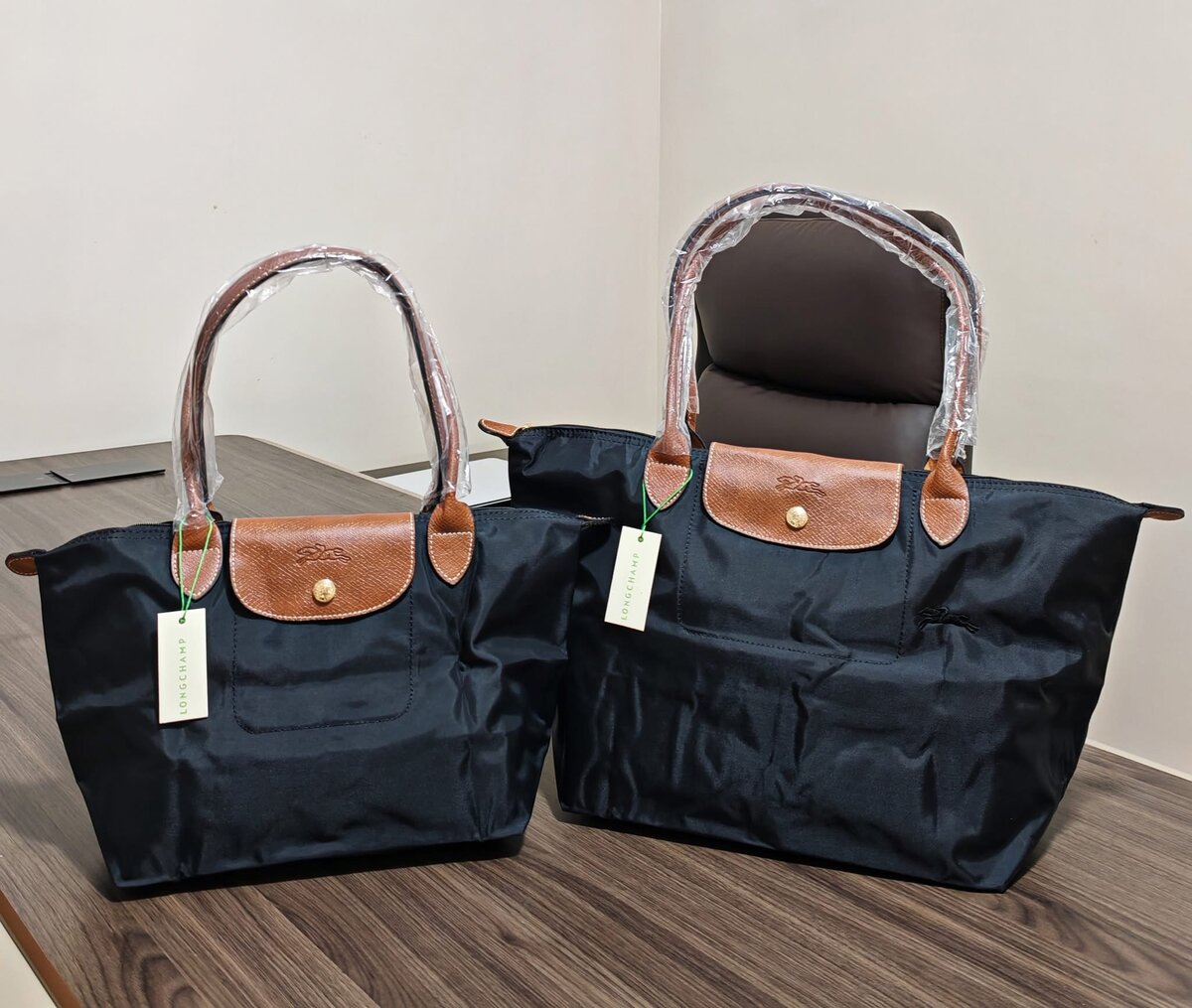 Sac shopping Longchamp pliable