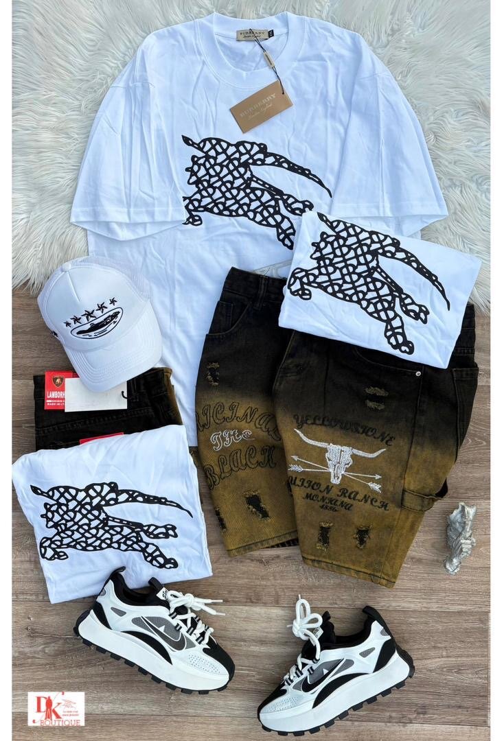 Ensemble t-shirt et short homme