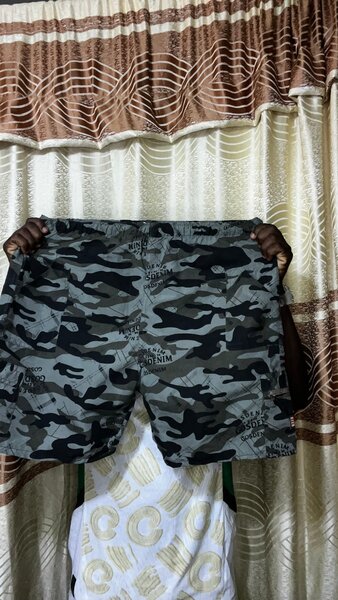 Shorts camouflage homme
