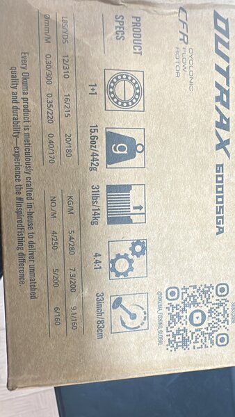 Durable Fishing Reel 6000DSGA