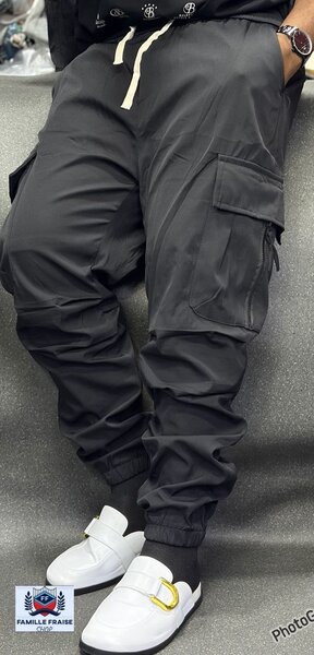 Pantalon cargo décontracté