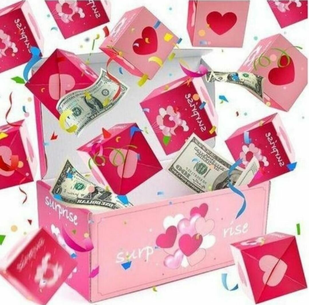 Boîte Cadeau Surprise Pliante