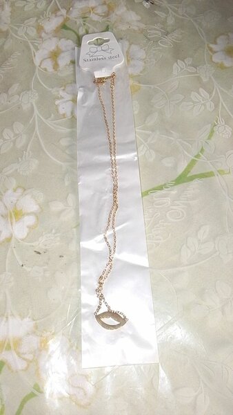 Collier pendentif acier inoxydable