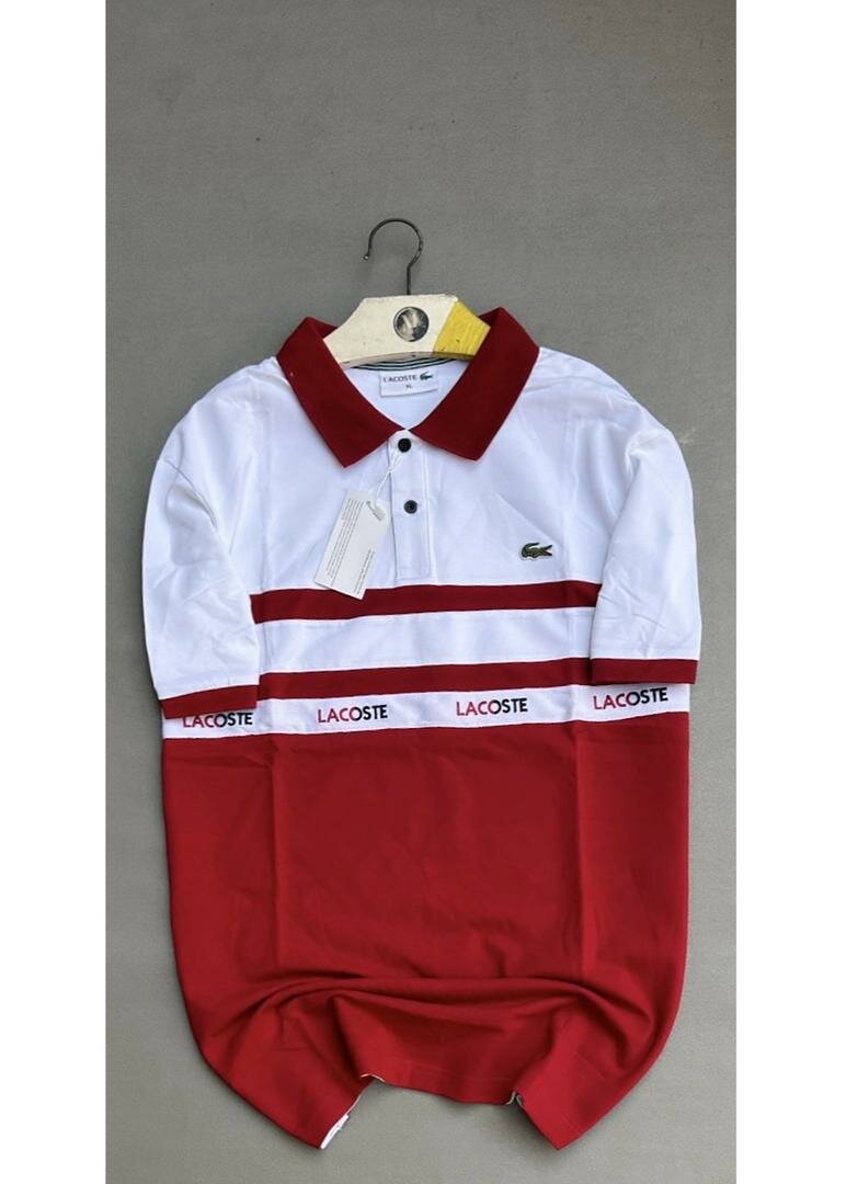 Polo Lacoste bicolore élégant