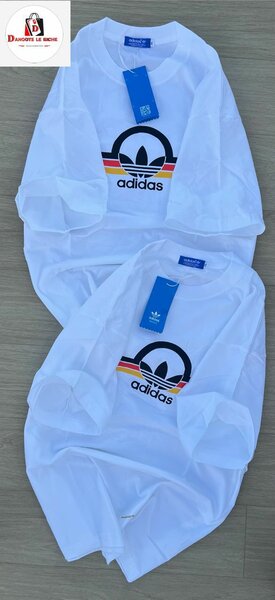 T-shirt Adidas Rainbow Blanc
