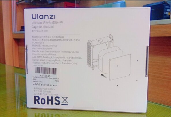 Ulanzi Cage pour Mac Mini QT01