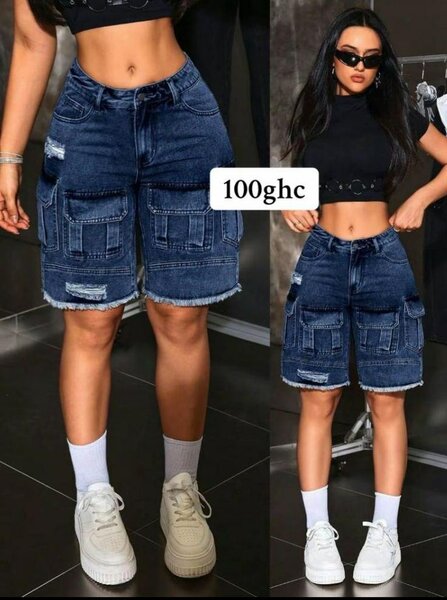Shorts en jean décontractés