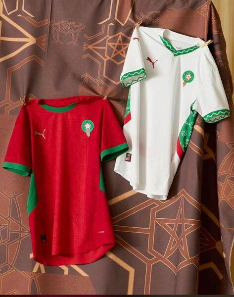 Maillots de football de l'équipe nationale