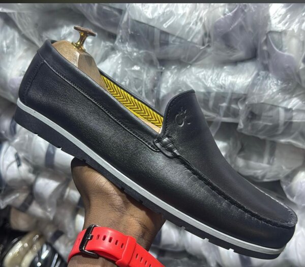 Mocassins en cuir pour homme