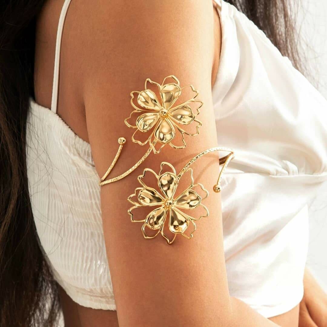 Bracelet de bras floral chic
