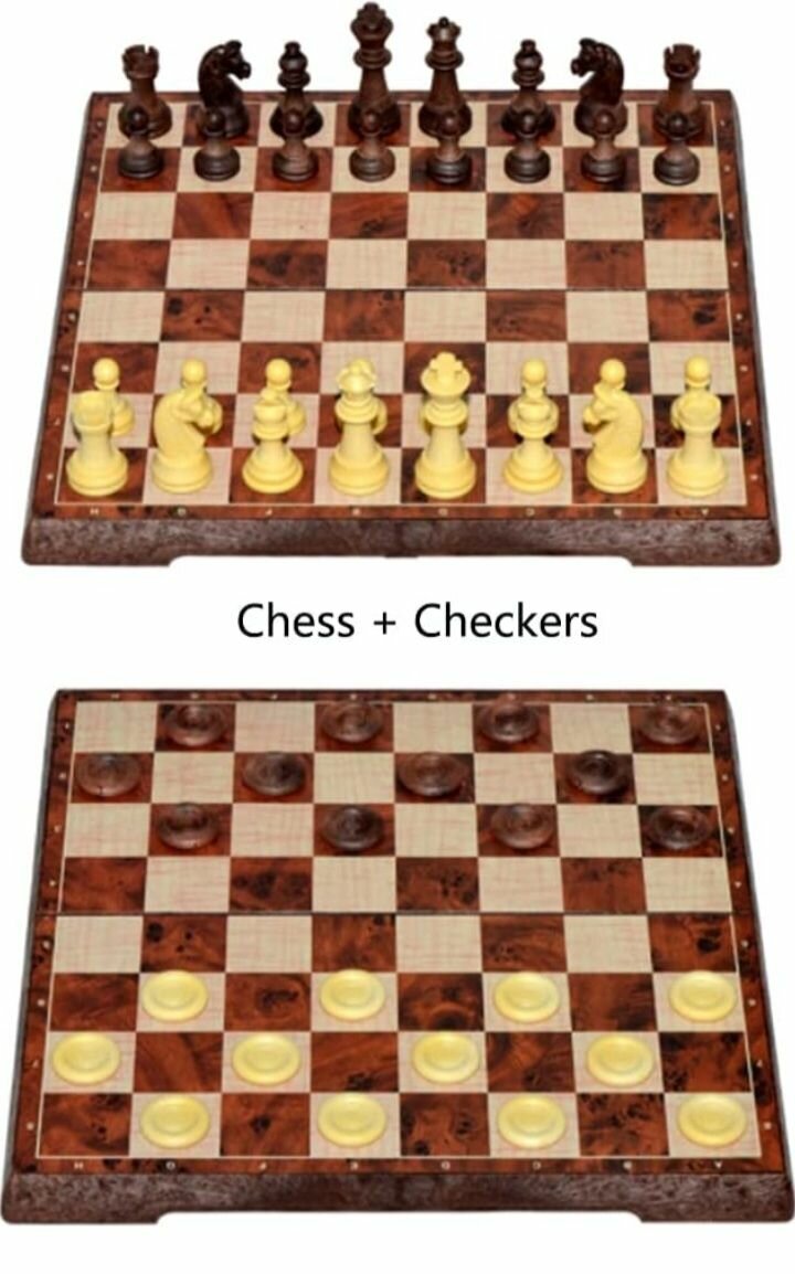 Échiquier Magnétique 2-en-1