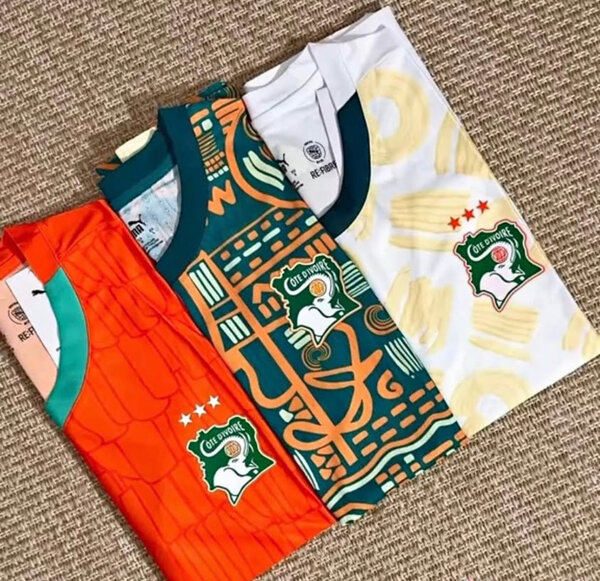 Maillots de football Côte d'Ivoire