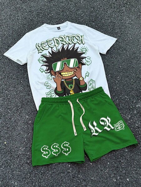 Ensemble T-shirt et Shorts Trendy