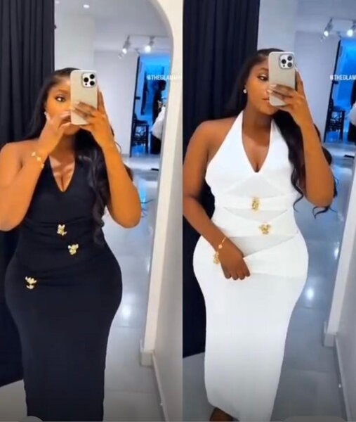 Robe élégante moulante