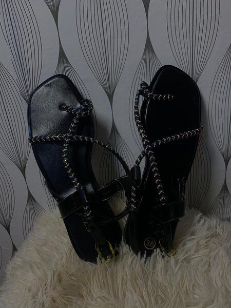 Sandales élégantes en cuir