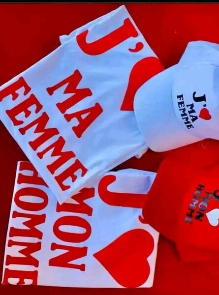 T-shirt Saint-Valentin Couple