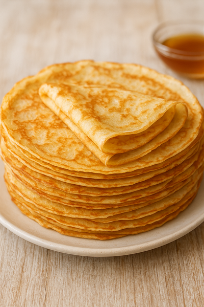 Crêpes moelleuses maison