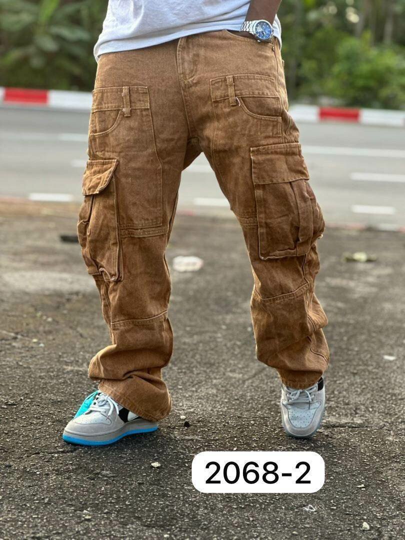 Pantalons cargo tendance homme